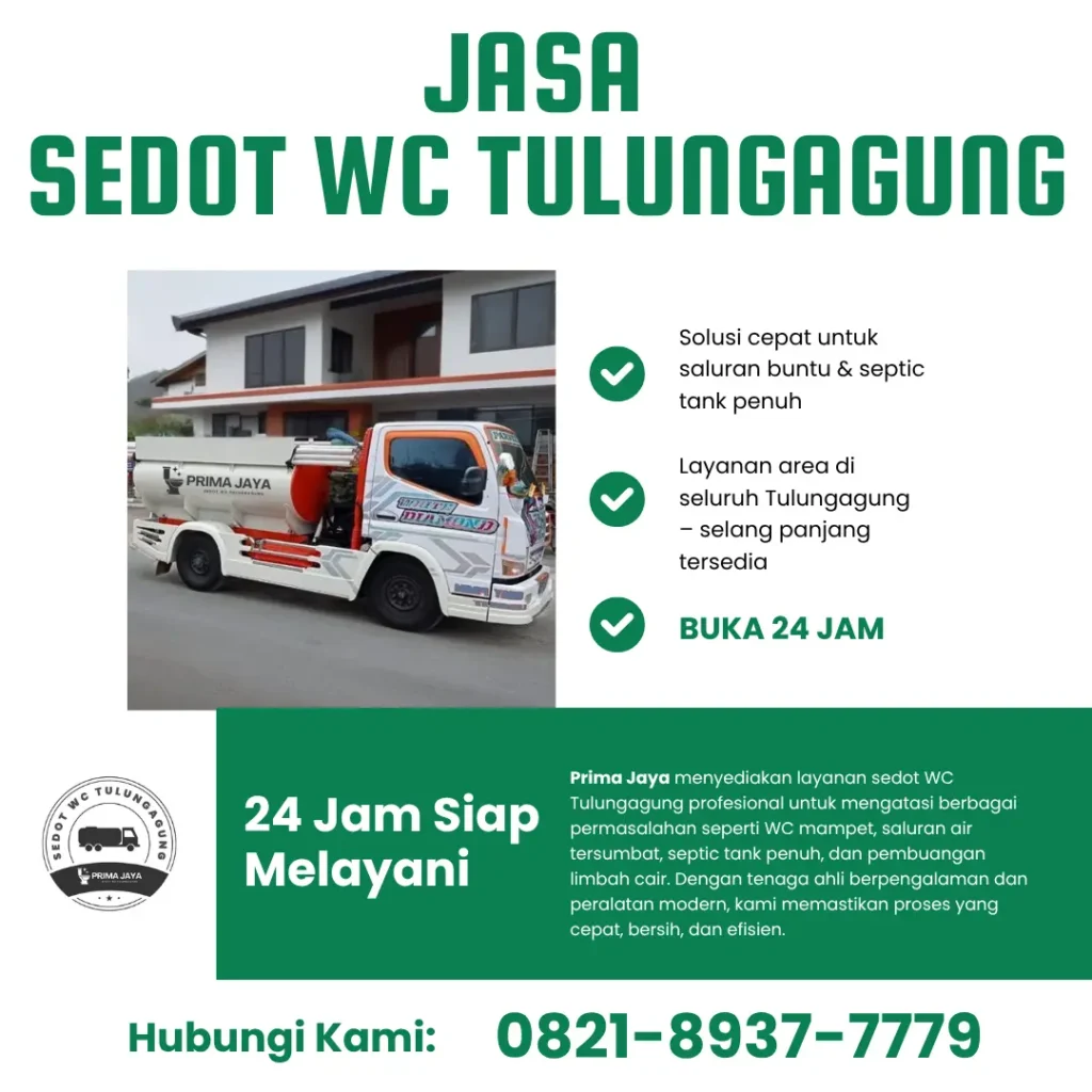 Jasa Sedot WC Tulungagung