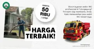 Tarif Sedot WC Tulungagung